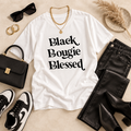 Black Bougie Blessed Tee