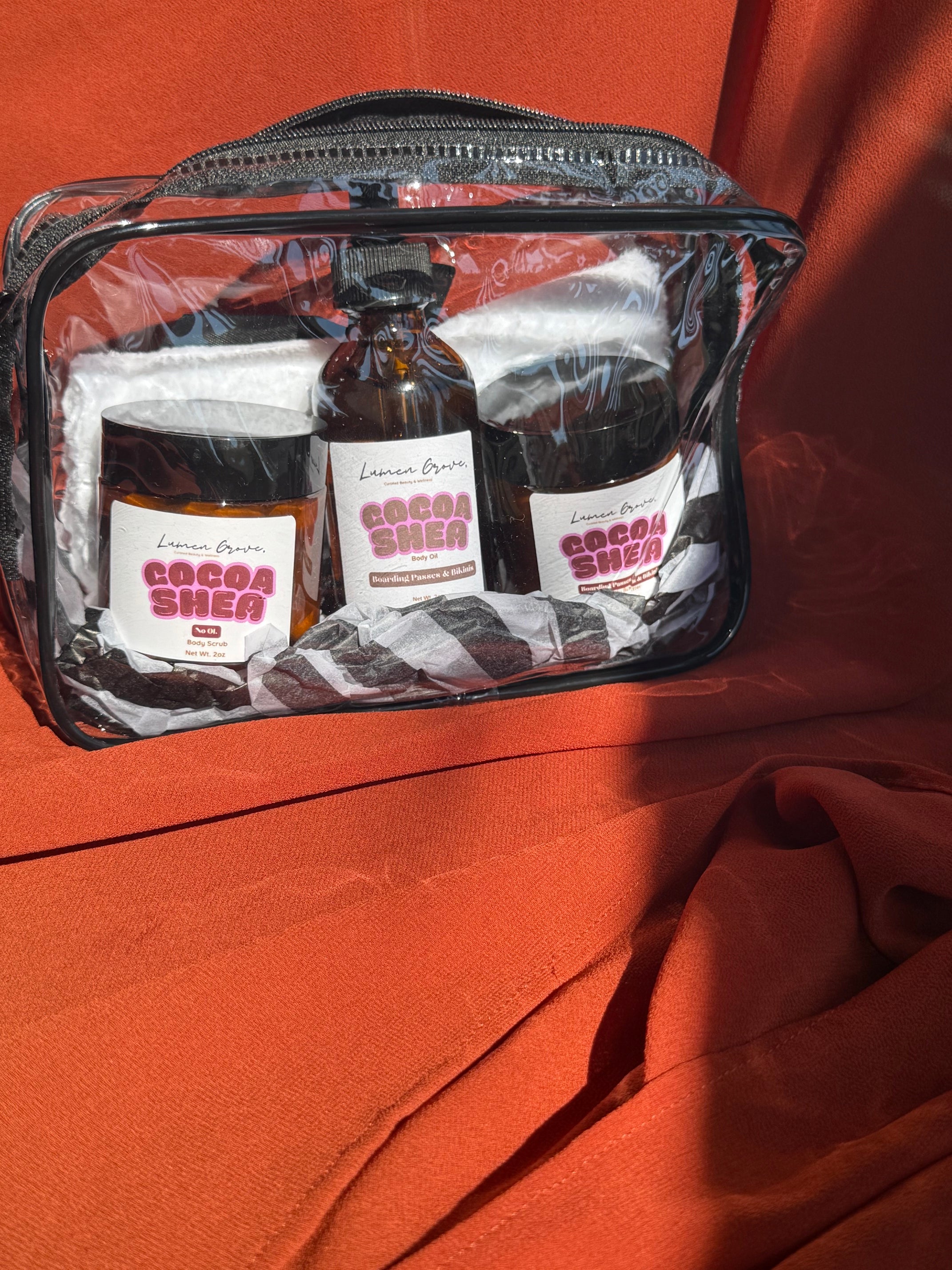 Mini Body Bundle | Cocoa Shea | Boarding Passes & Bikinis