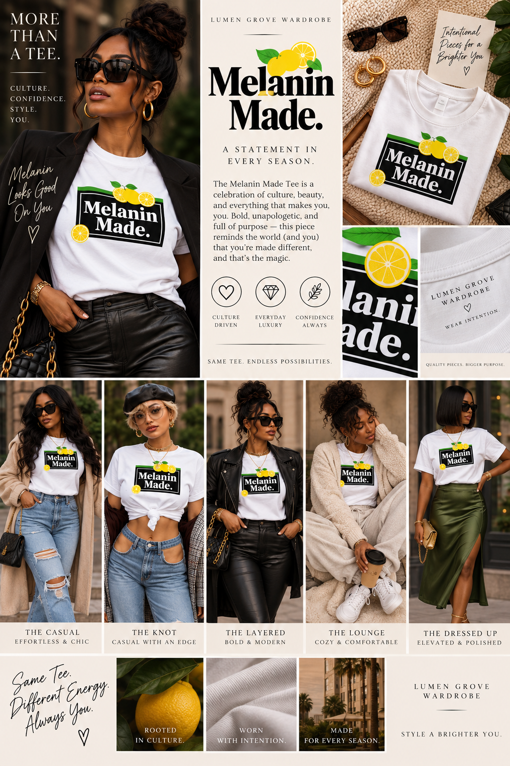 Melanin Made Tee